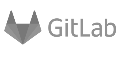 GitLab logo 400x200 grijs