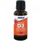 Vitamine D3 druppels 1000IE NOW 30ml