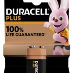 Duracell Plus 9V Alkaline Batterij